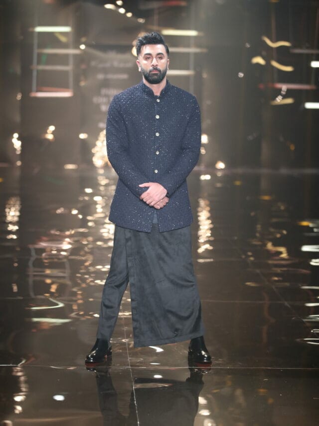 Ranbir Kapoor Looks Dapper As He Walks The Ramp AT ICW’23